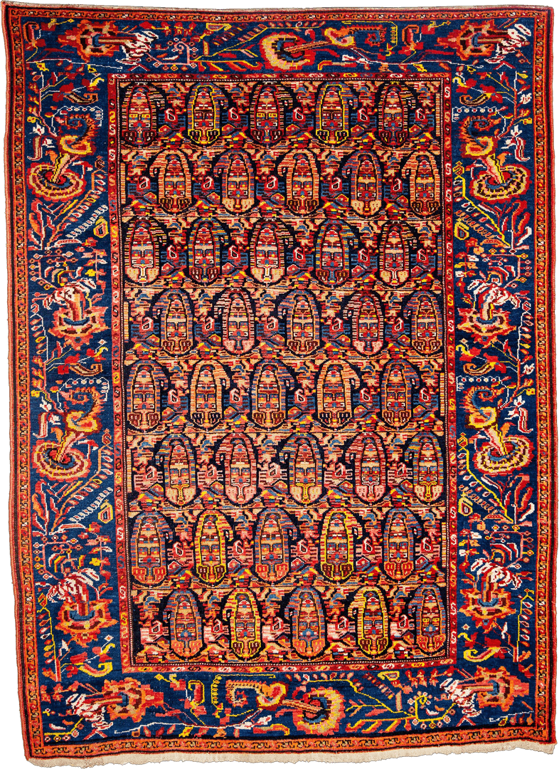 Antique Persian Bakhtiari, Circa 1880