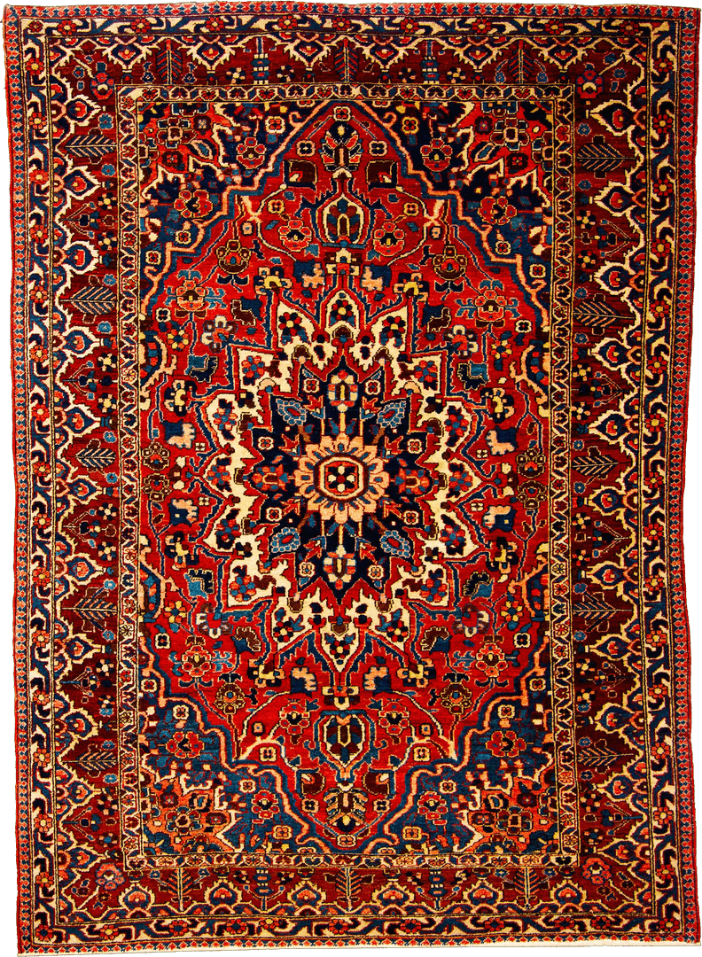 Antique Persian Bakhtiari, Circa 1920