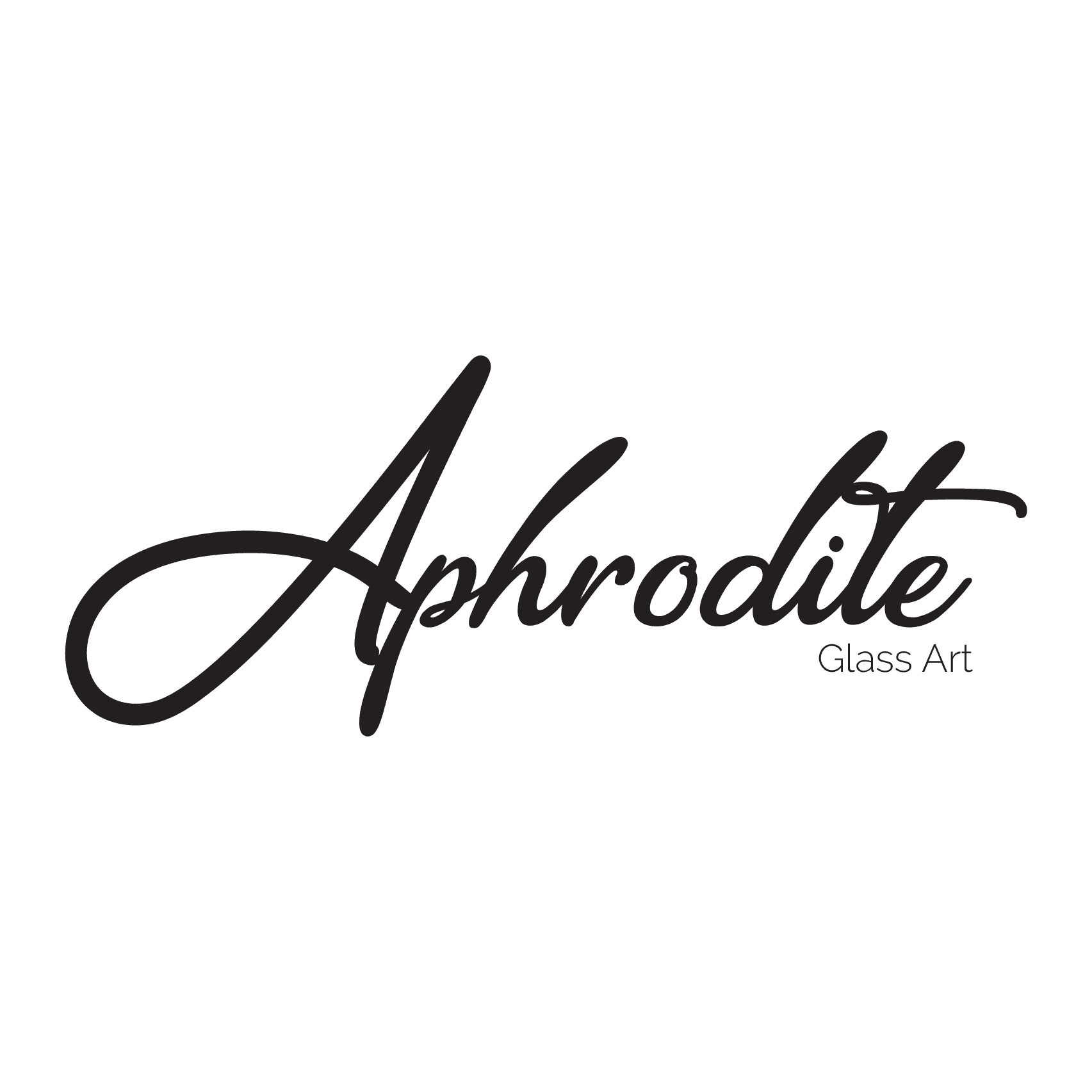 Aphrodite Glass art