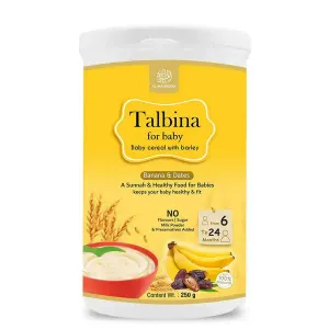 Talbina for baby - Banana & Dates