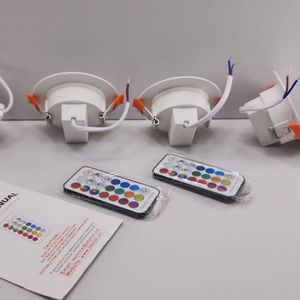 jayoolledrecessedceilinglightscolourchangingdownlights3inch5wroundceil