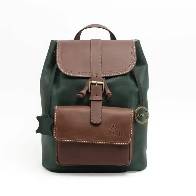 vonajubackpackdarkolivebrown