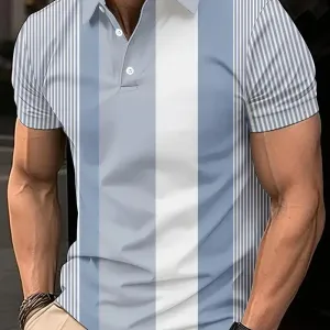 t-shirt-de-golf-raye-a-manches-courtes-pour-homme