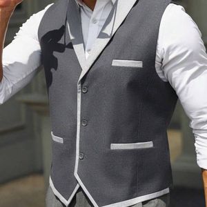gilet-a-bordure-contrastee-pour-hommes