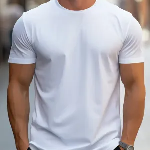 t-shirt-a-manches-courtes-et-col-rond-pour-homme