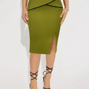 jupe-moulante-a-bordure-contrastee-jupe-fendue-taille-haute-elegante-p
