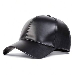 Casquette de Baseball en PU pour Hommes