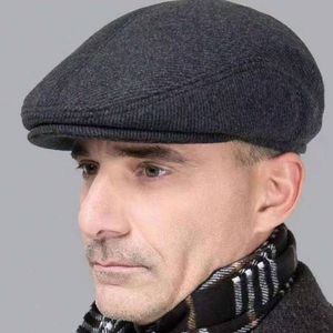 Béret Vintage en laine pour hommes