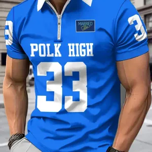 t-shirt-a-manches-courtes-et-revers-zippe-pour-homme