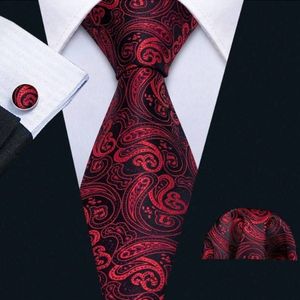 Ensemble de cravates tissées en Jacquard pour hommes