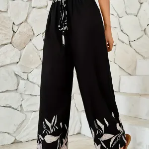 pantalon-large-a-imprime-vegetal-pantalon-taille-haute-decontracte-a-c
