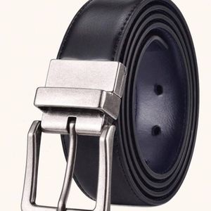 Ceinture de mode réglable noire pour hommes pour le travail de décoration quotidien