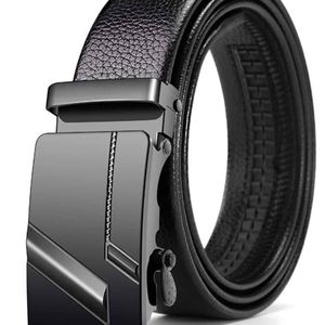 Ceinture tendance en relief Litchi pour hommes
