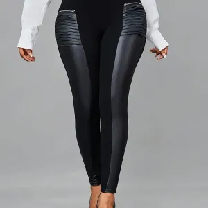 pantalon-skinny-en-similicuir-a-fermeture-eclair-pantalon-slim-taille-