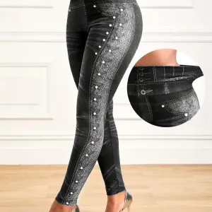 pantalon-tendance-taille-haute-pour-femme-imprime-degrade-de-fausses-p