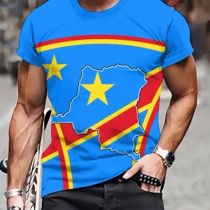 t-shirt-a-manches-courtes-a-col-rond-pour-hommes-imprime