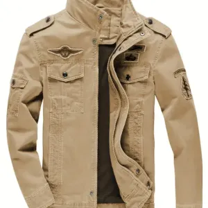 jacket-de-moto-zippee-a-manches-longues-en-pur-coton-pour-homme