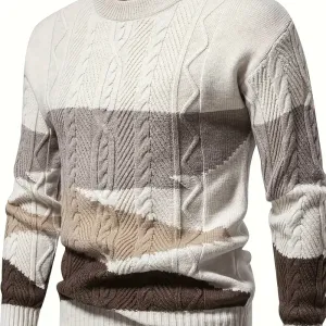 pull-tricote-solide-elegant-pour-hommes-haut-decontracte-a-manches-lon