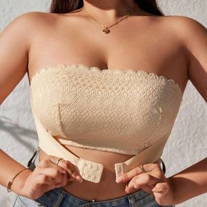Soutien-gorge d'été sans bretelles antidérapant grande taille