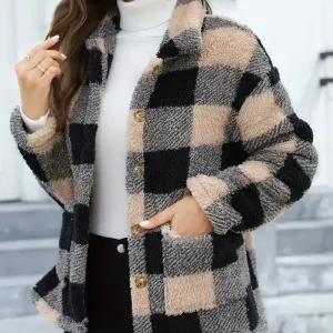 manteau-en-peluche-a-poches-plaquees-a-imprime-ecossais-vetements-dext