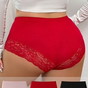 Lot de 3 sous-vêtements en dentelle pour femme grande taille
