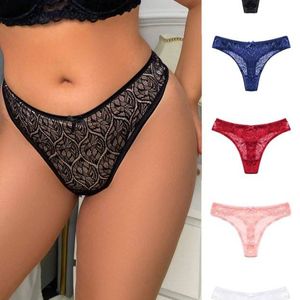 Lot de 5 culottes en dentelle ajourée