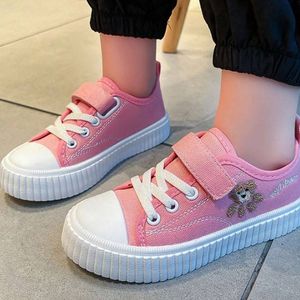 Chaussures de skate basses à motif de dessin animé pour filles
