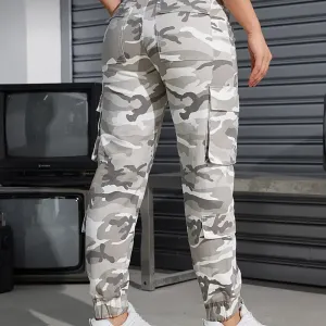 pantalon-cargo-en-jean-pour-femme-avec-poche-a-rabat-lateral-et-taille