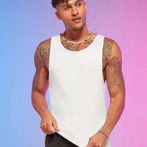 Singlet uni sans manches pour homme