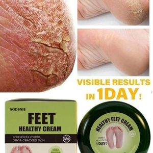 23g Crème de santé pour les pieds, Anti-fissure et exfoliante