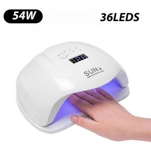 SUN X lampe à ongles 54W capteur Intelligent lampe à ongles Portable UV