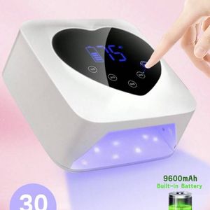 Lampe à ongles UV LED portable sans fil haute puissance avec batterie de grande capacité