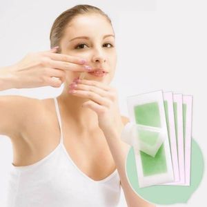 15 Pièces de Papiers d'épilation pour le visage, sourcils, lèvre supérieure, joues, épilation rapide et indolore