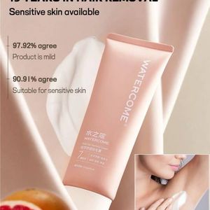 WATERCOME 30g Crème Dépilatoire pour Femme, épilation douce et douce avec arôme