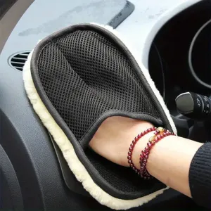Gant de lavage de voiture en microfibre de qualité supérieure