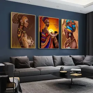 lot-de-3-toiles-murales-de-50-x-70-cm-representant-une-femme-africaine