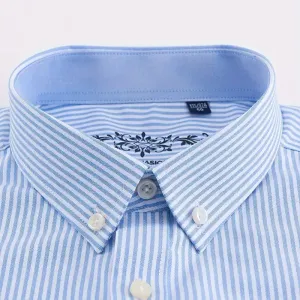 chemise-a-manches-longues-classique-a-rayures-pour-homme