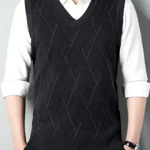 gilet-a-col-en-v-a-carreaux-confortable-pour-homme-tissu-decontracte-e
