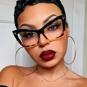 Lunettes œil de chat papillon
