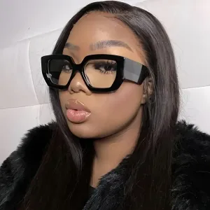 Lunettes de vue à monture transparente Mod Jelly Color Block pour ordinateur