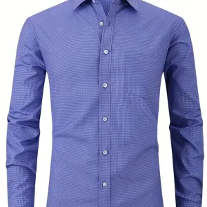 chemise-boutonnee-classique-formelle-pour-homme-avec-poche-poitrine-2