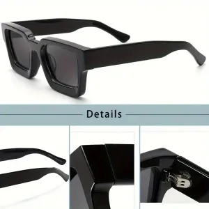 Lunettes de soleil carrées pour homme