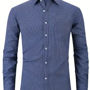 chemise-boutonnee-classique-formelle-pour-homme-avec-poche-poitrine-3