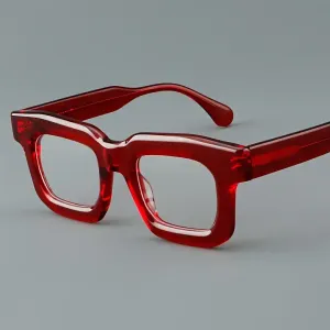 Lunettes à petite monture chic d'inspiration vintage pour homme