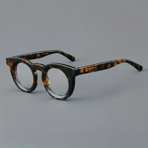 Montures de lunettes unisexes de style Preppy, Design œil de chat rétro