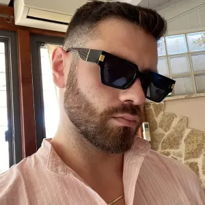 Lunettes de soleil rétro punk cool