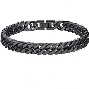 Bracelet à chaîne en acier inoxydable pour hommes