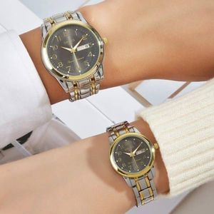 Montres de couple pour hommes et femmes