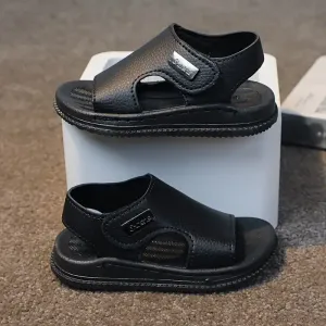 Sandales à bout ouvert confortables et tendance pour garçons