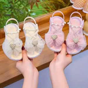 Sandales de princesse pour filles été 2024